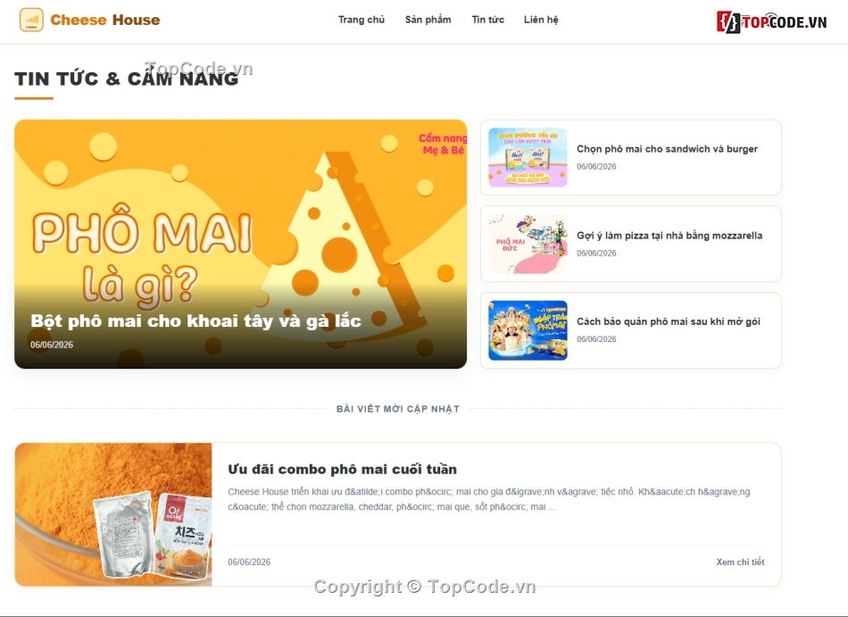nhà hàng,phomai,quản lý bán hàng